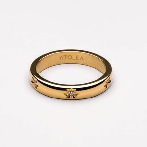 Atolea Sparkling Band Ring Size 6